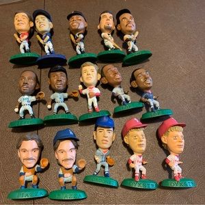 Lot of 15 - Loose Corinthian Headliners MLB baseball Figures.